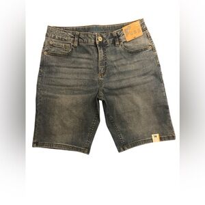 Thereabouts Girls Denim Blue Jean Shorts Size 14 Regular Bermuda Comfort Stretch